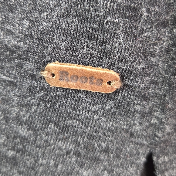Roots Charcoal Long Sleeve Tee Size Med - Picture 6 of 6
